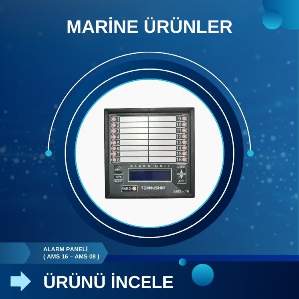 Alarm Paneli ( AMS 16 - AMS 08 )