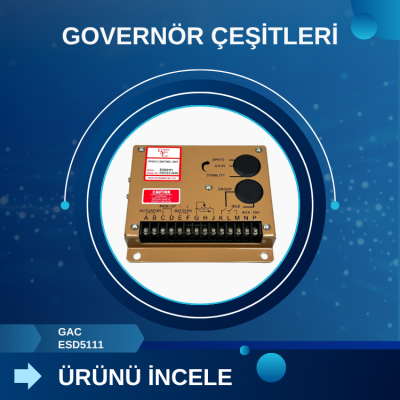 GAC ESD5111 İçin Governör - Görsel 2