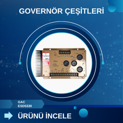 GAC ESD5330 Governör Kontrol Kartı