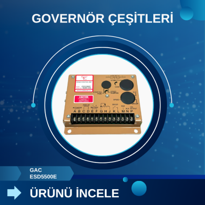 GAC ESD5500E İçin Governör