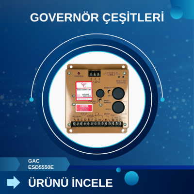 GAC ESD5550E İçin Governör
