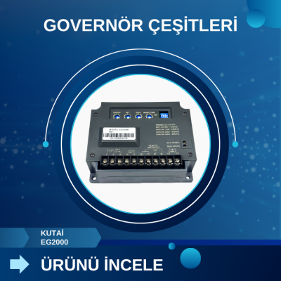 Kutai EG2000 Governör Kontrol Kartı - Görsel 2