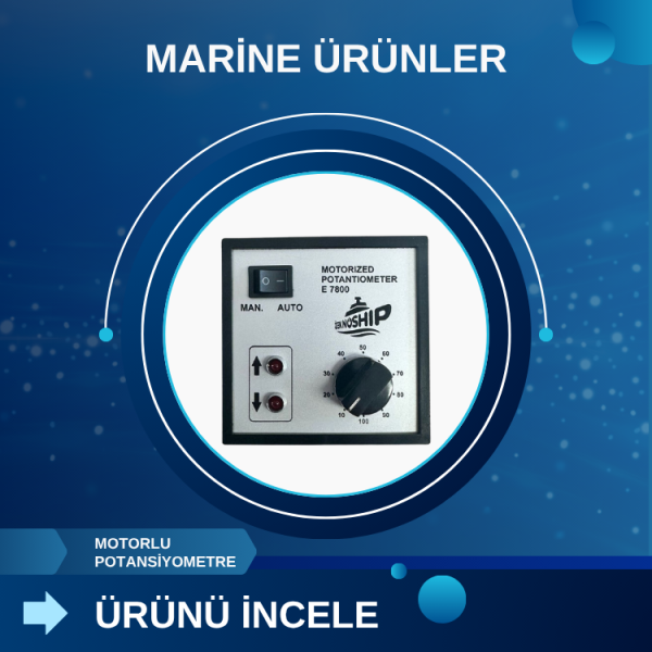 Motorlu Potansiyometre