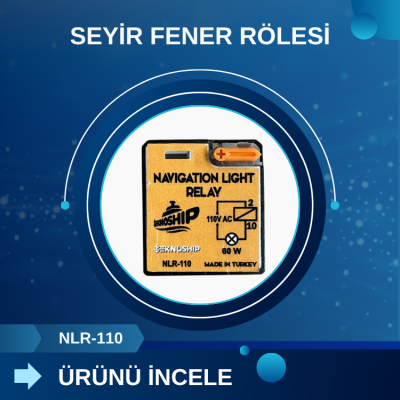 Seyir Fener Rölesi NLR-110 110V 60W - Görsel 2