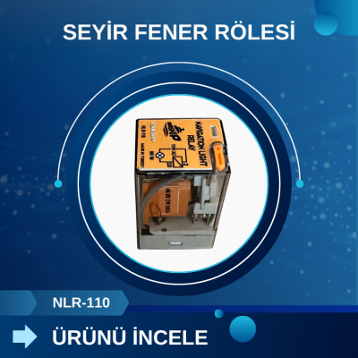 Seyir Fener Rölesi NLR-110 110V 60W - Görsel 4