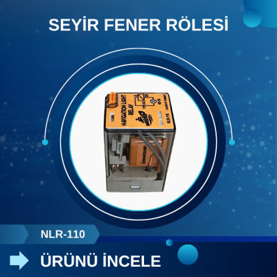 Seyir Fener Rölesi NLR-110 110V 60W - Görsel 3