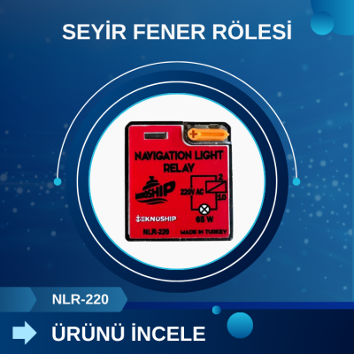 Seyir Fener Rölesi NLR-220 220V 65W - Görsel 2