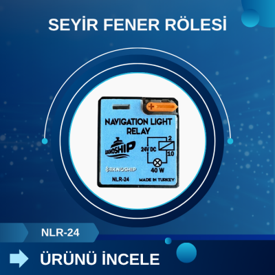 Seyir Fener Rölesi NLR-24 24V 40W - Görsel 2