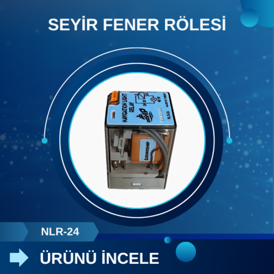 Seyir Fener Rölesi NLR-24 24V 40W - Görsel 3