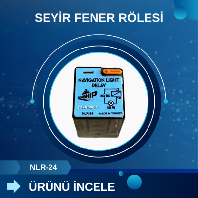 Seyir Fener Rölesi NLR-24 24V 40W