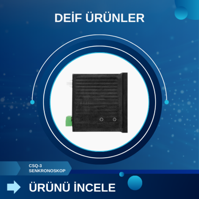 DEİF CSQ-3 SENKRONOSKOP - Görsel 3