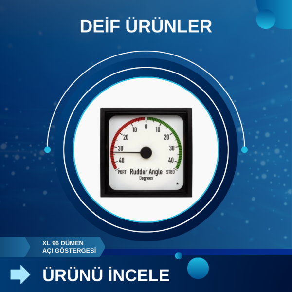 DEİF XL 96 DÜMEN AÇI GÖSTERGESİ