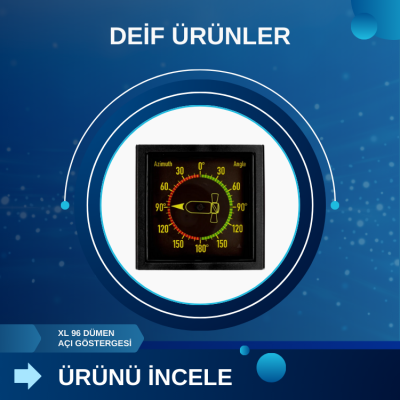 DEİF XL 96 DÜMEN AÇI GÖSTERGESİ - Görsel 4