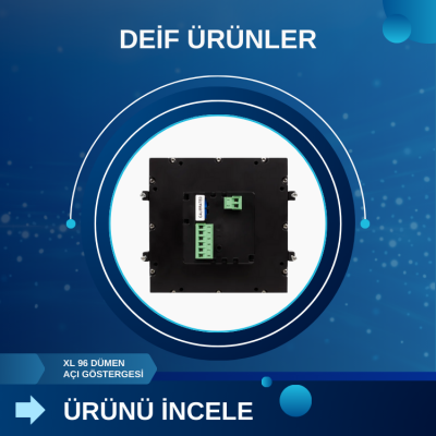DEİF XL 96 DÜMEN AÇI GÖSTERGESİ - Görsel 3