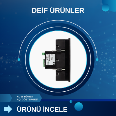 DEİF XL 96 DÜMEN AÇI GÖSTERGESİ - Görsel 2