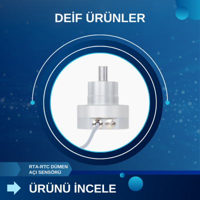 DEİF RTA-RTC DÜMEN AÇI SENSÖRÜ