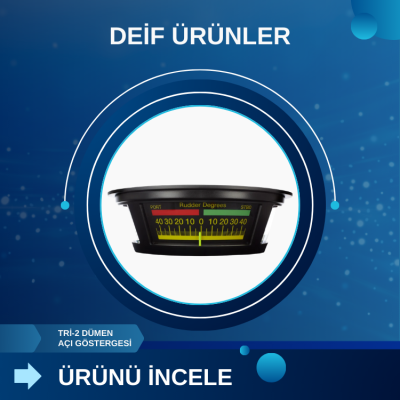 DEİF TRİ-2 DÜMEN AÇI GÖSTERGESİ