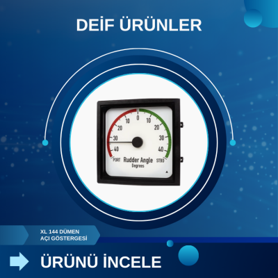 DEİF XL 144 DÜMEN AÇI GÖSTERGESİ - Görsel 4