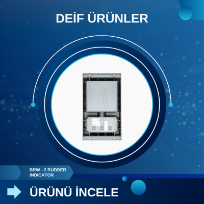 DEİF BRW-2 RUDDER INDİCATOR - Görsel 2