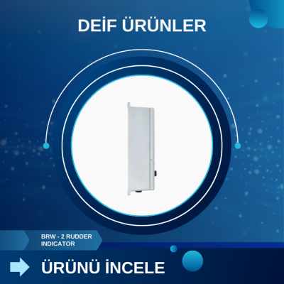DEİF BRW-2 RUDDER INDİCATOR - Görsel 3
