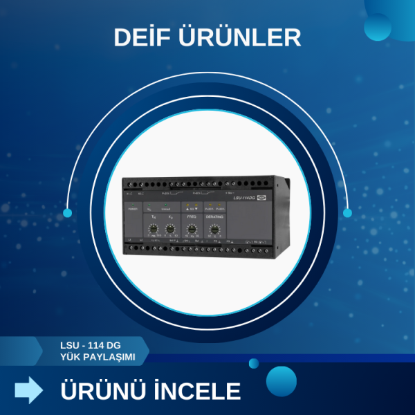 LSU-114DG Yük Paylaşımı, Paralel Çalışma ve İşletme