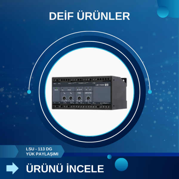 LSU-113DG Yük Paylaşımı, Paralel Çalışma ve İşletme