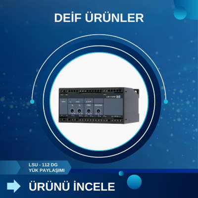 LSU-112DG Yük Paylaşımı, Paralel Çalışma ve İşletme