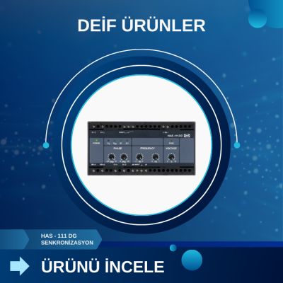 HAS-111 DG Senkronizasyon ve Devre Kesici Kapatma - Görsel 2